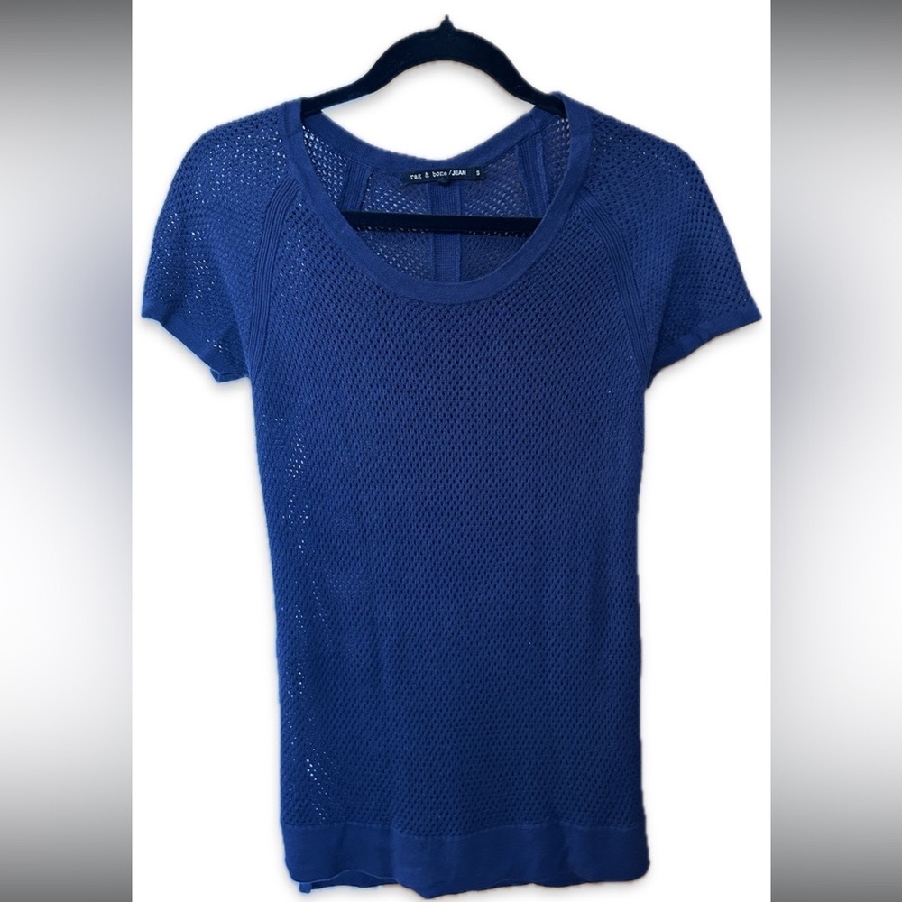 rag & bone | Knit Mesh Top